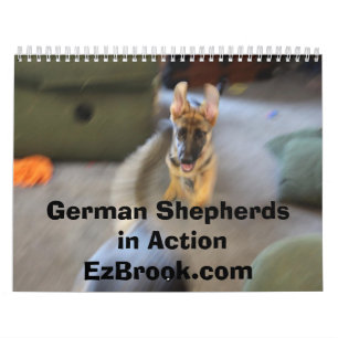 Calendrier Mural Bergers allemands dans l'action