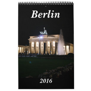 Calendrier Mural Berlin Allemagne 2016