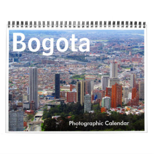 Calendrier Mural bogota 2027