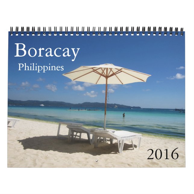 Calendrier Mural boracay 2016 (Protection)