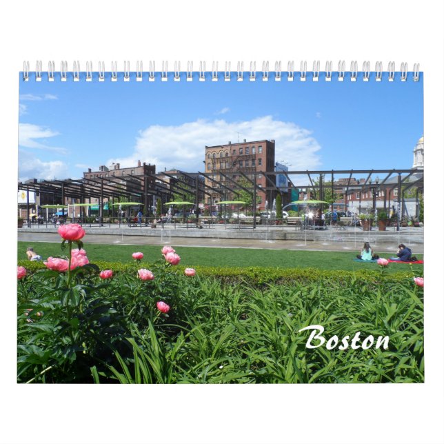 Calendrier Mural Boston (Protection)