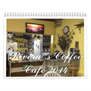Calendrier Mural Café du ` s de Rivera la collection de Cato