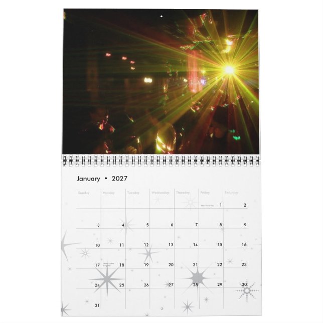 CALENDRIER MURAL CALANDER (Jan 2027)