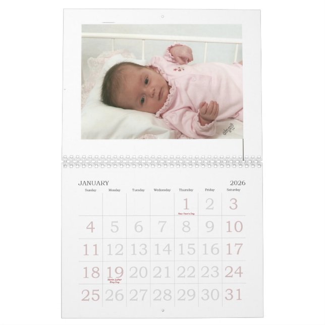 Calendrier Mural calender1 (Jan 2026)