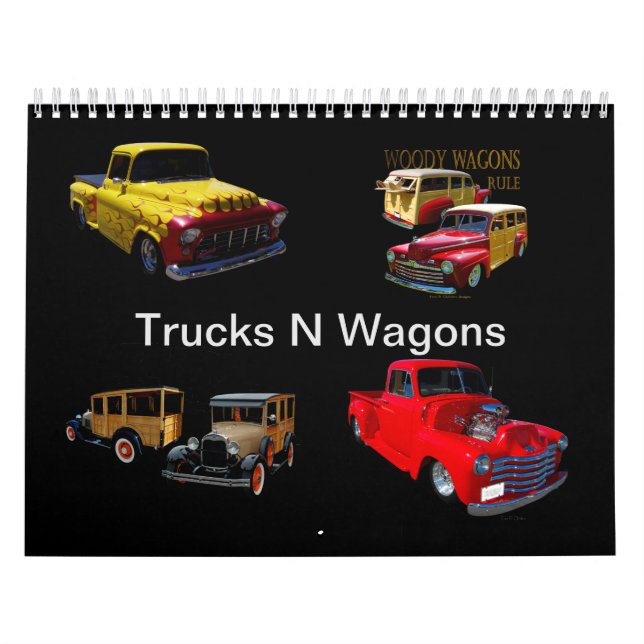 Calendrier Mural Camions N Wagons (Protection)
