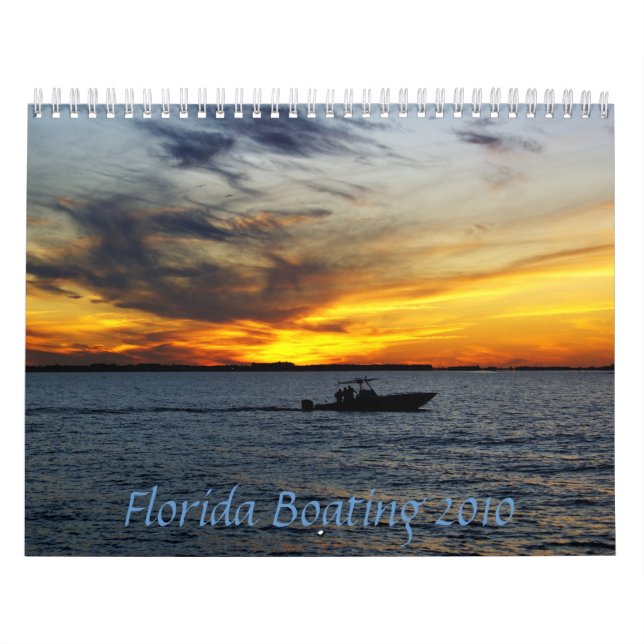 Calendrier Mural Canotage de la Floride (Protection)