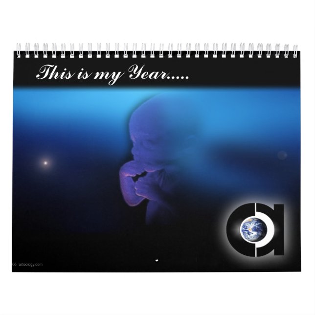 CALENDRIER MURAL C'EST MON ANNÉE (Protection)