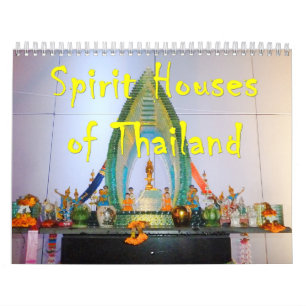 Calendrier Mural Chambres d'esprit de la Thaïlande