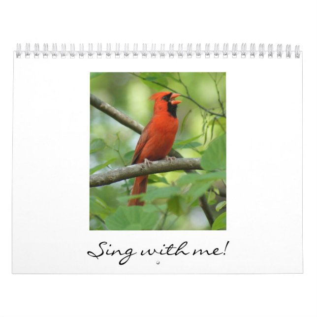 Calendrier Mural Chante avec moi ! (Protection)