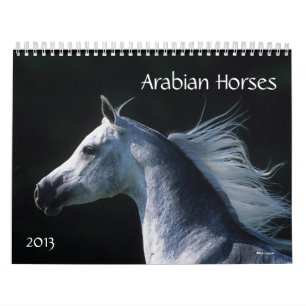 Calendrier Mural Chevaux Arabes