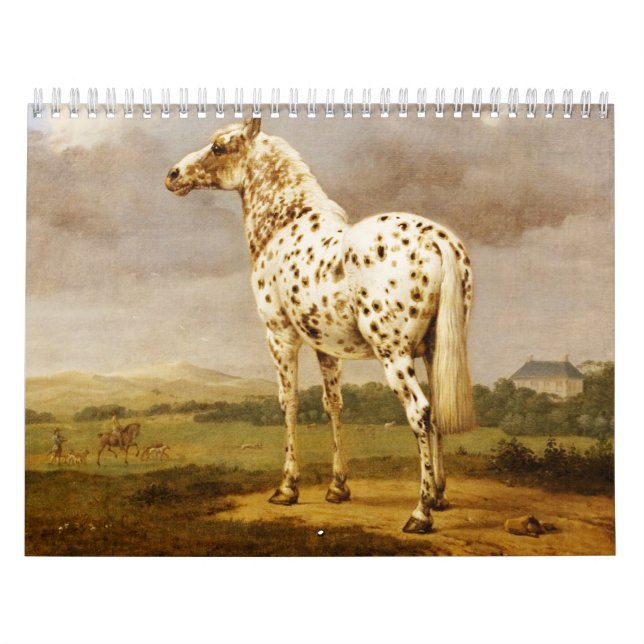 Calendrier Mural Chevaux de Calendrier-Cru (Protection)