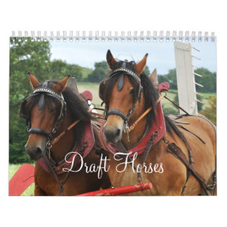 Calendrier Mural Chevaux de trait 2016