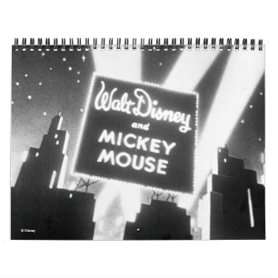Calendrier Mural Collection d'images finale Mickey Mouse
