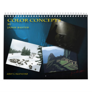 Calendrier Mural Concept de Jamie Baxter