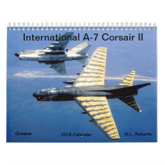 Calendrier Mural Corsaire A-7 international II