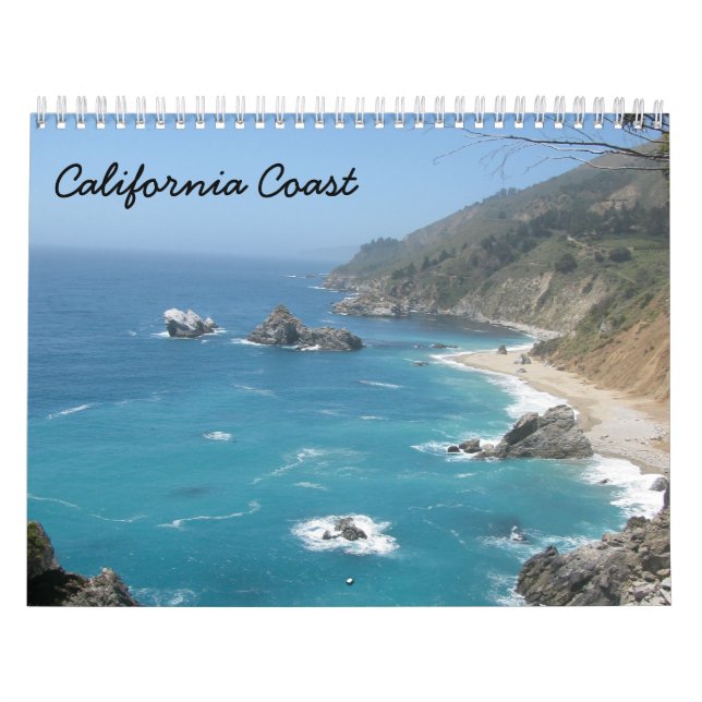 Calendrier Mural Côte de Californie (Protection)
