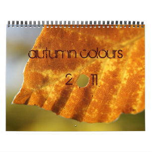 Calendrier Mural couleurs d'automne
