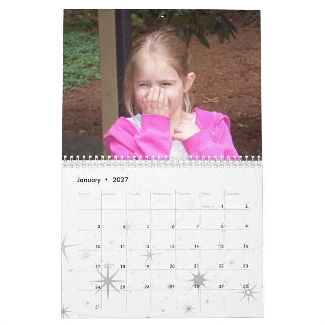 Calendrier Mural Couverture (Jan 2027)