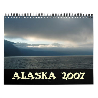Calendrier Mural Couverture, ALASKA 2007