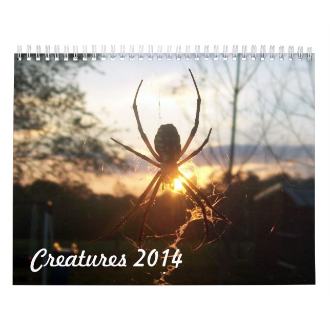 Calendrier Mural Créatures 2014 (Protection)