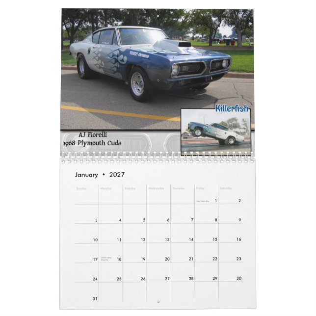 CALENDRIER MURAL CSS #1 (Jan 2027)