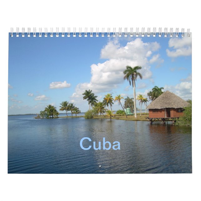 Calendrier mural Cuba (Protection)