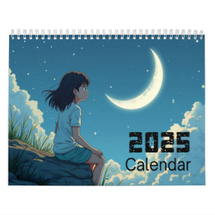 Calendrier mural d'animation de la sagesse inspira