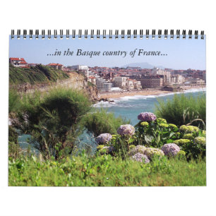 Calendrier Mural … dans le pays Basque de la France…