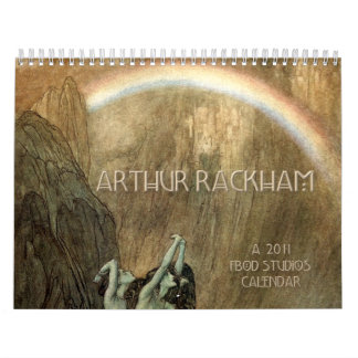 Calendrier mural d'Arthur Rackham 2011