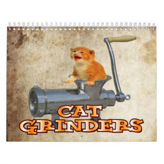 Calendrier mural de broyeur de chat
