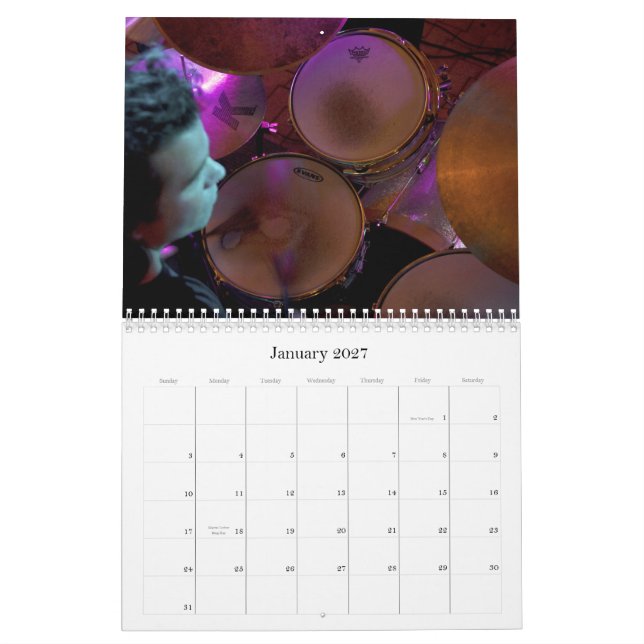 Calendrier mural de FlyCats 2012 (Jan 2027)