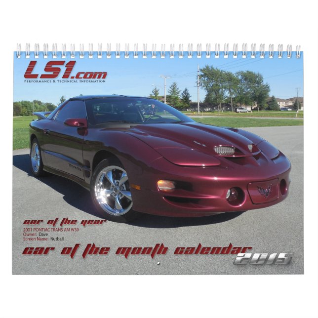 calendrier mural de LS1.com COTM (Protection)