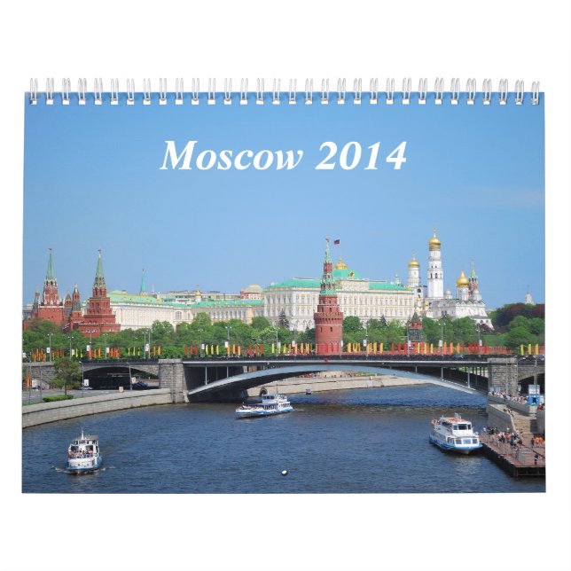 Calendrier mural de Moscou 2014 (Protection)