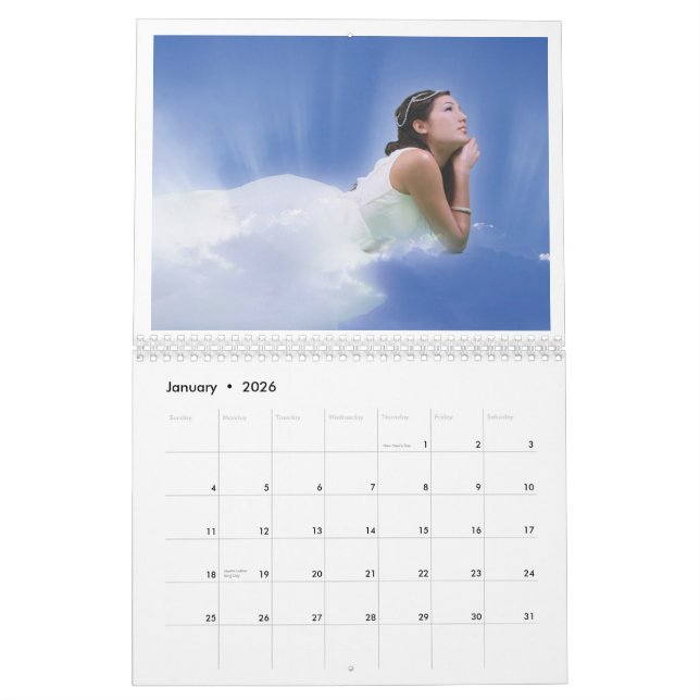 Calendrier Mural Déesse (Jan 2026)