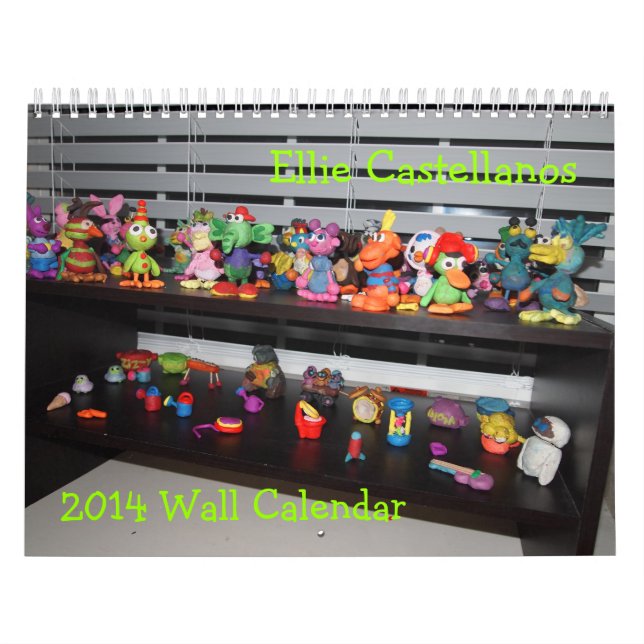 Calendrier mural d'Ellie Castellanos 2014 (Protection)