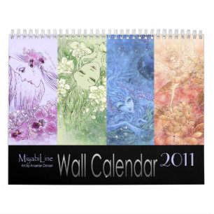 Calendrier mural d'imaginaire