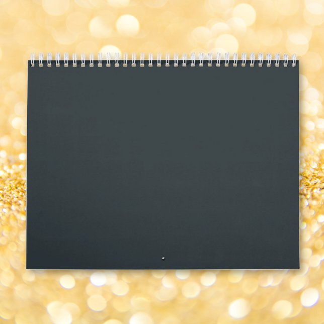 Calendrier Mural do-it-yourself Créez votre propre cadeau d'anniver (DIY Create Your Own Photo Wedding Anniversary Gift Calendar)