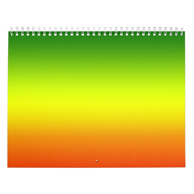 Calendrier Mural Drapeau Rainbow Reggae (Protection)