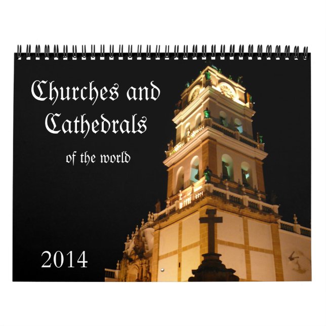 Calendrier Mural églises 2014 (Protection)