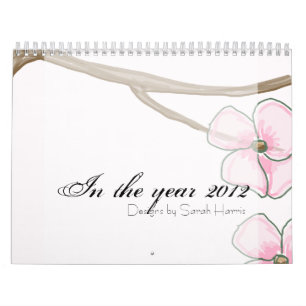 Calendrier Mural En l'année 2012