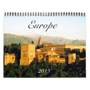 Calendrier Mural europe 2015