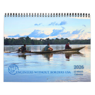Calendrier mural EWB-USA 2026 