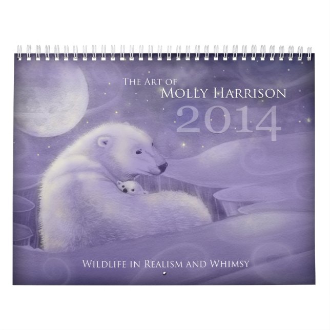 Calendrier Mural Faune capricieuse de 2014 (Protection)