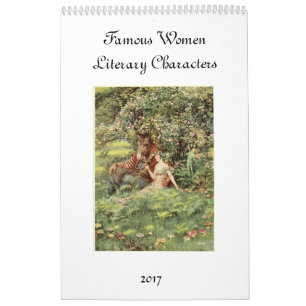 Calendrier Mural Femmes célèbres de la littérature