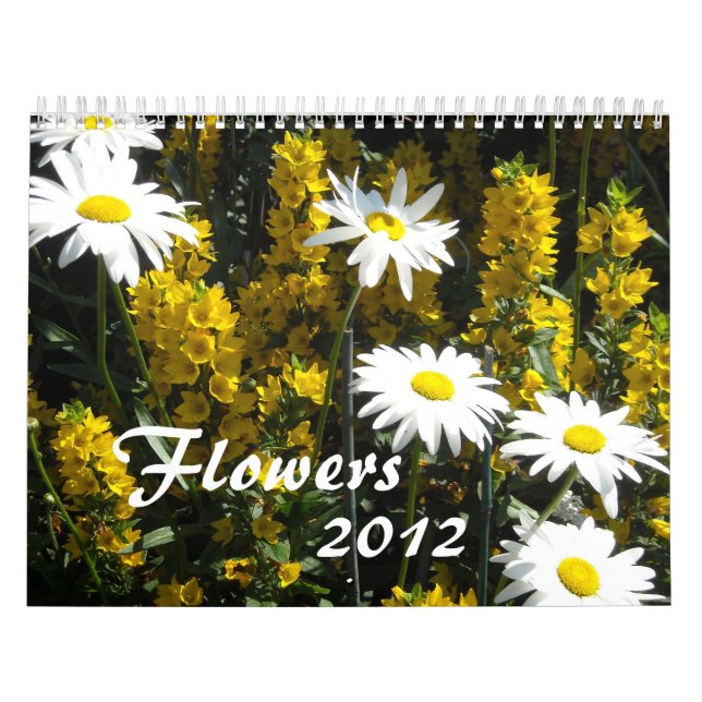 Calendrier Mural Fleurs Extraordinaires 2012 (Protection)