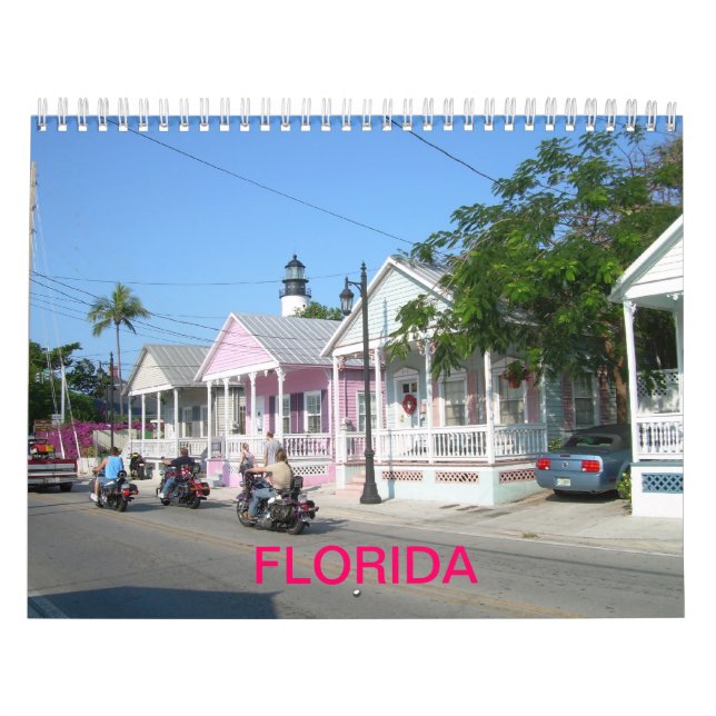 Calendrier mural FLORIDA (Protection)