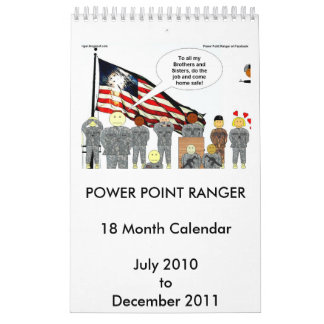 CALENDRIER MURAL GARDE FORESTIÈRE DE POWER POINT