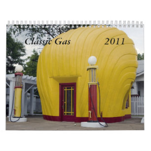 Calendrier Mural Gaz classique 2011