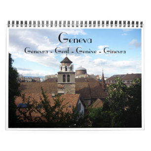 Calendrier Mural Genève 2026