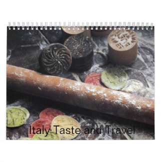 Calendrier Mural Goût et voyage 2009 de l'Italie